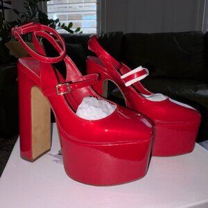 Jessica Simpson Pialley Ankle Strap Platform Pump